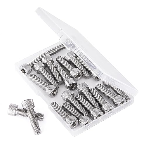 Vis à tête cylindrique M8x16 mm en inox 304 pour assemblages et fixations mécaniques