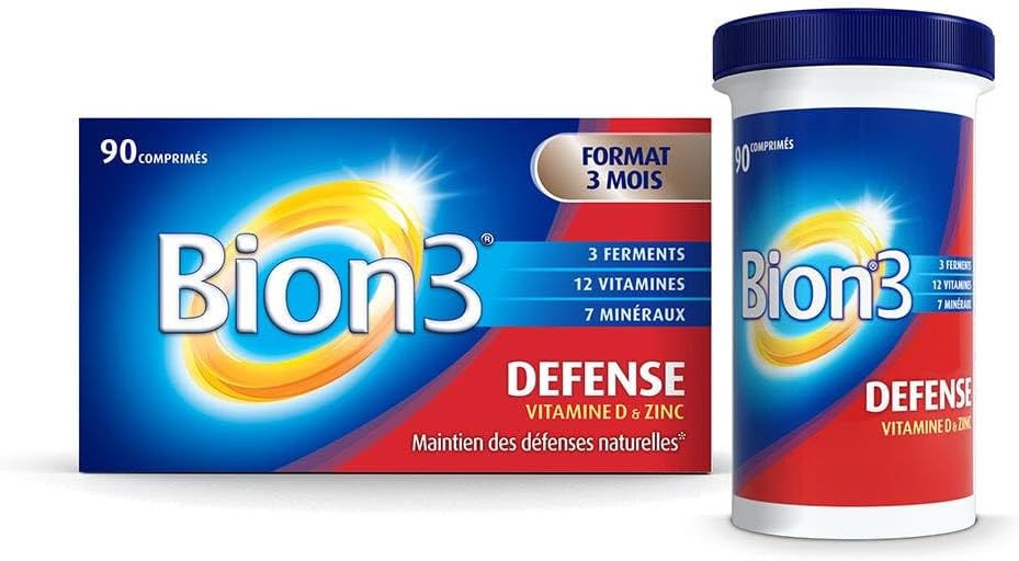 3 – Volwassenen – Gezondheidsactivator – Zeer compleet vitaminesupplement met probiotica – Doos van 90 Cps