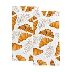 Hand Draw Croissant Breakfast