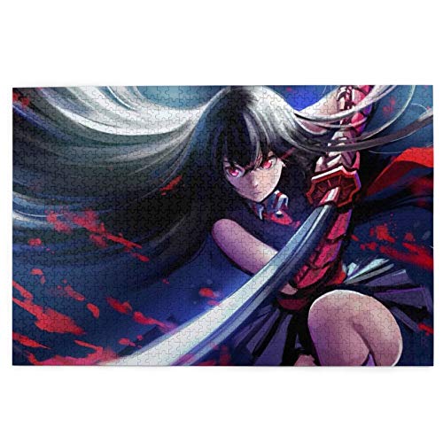 アカメが斬る！ (10) ジグソーパズル 1000ピース 知育玩具 男の子 、女の子おもちゃ 教育ゲーム 知的 子供 けパズル 人気 誕生日プレゼント (75.5*50.3cm)