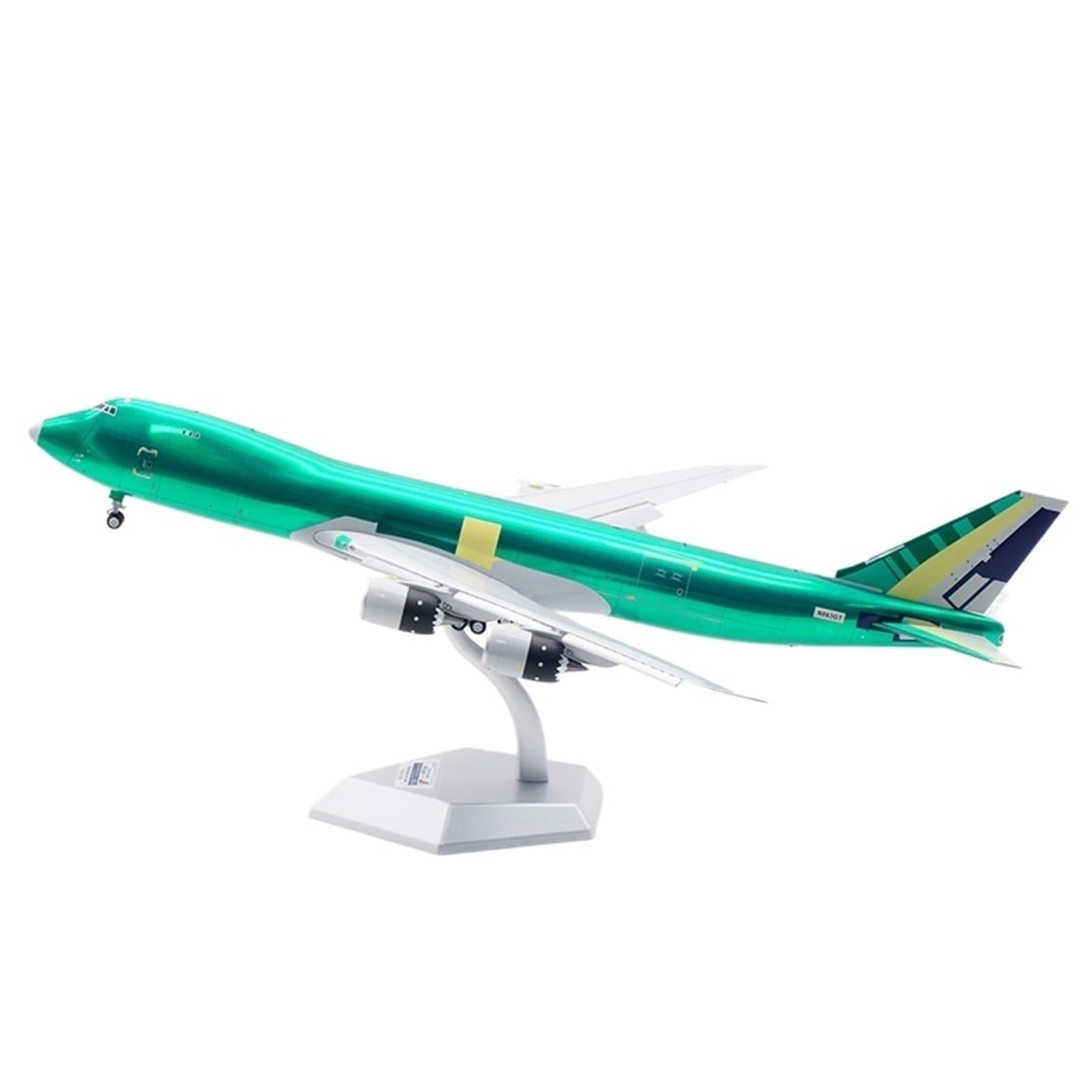 Repliki modeli samolotów do klap Atlas Air B747-8F N863GT Odlewany model samolotu w skali 1:200 – 38 cm Gotowa replika samolotu Miniaturowy model samolotu (klapa)