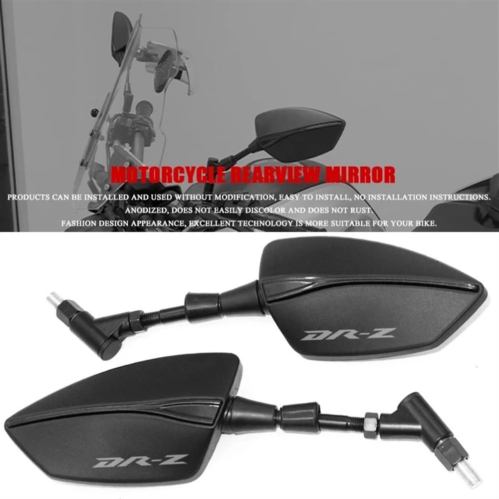 Per Suzuki DRZ400SM DRZ400 SM DRZ 400SM DR-Z 400 Specchietto Retrovisore Per Motocicletta Specchietti Laterali(NO LOGO Blue)