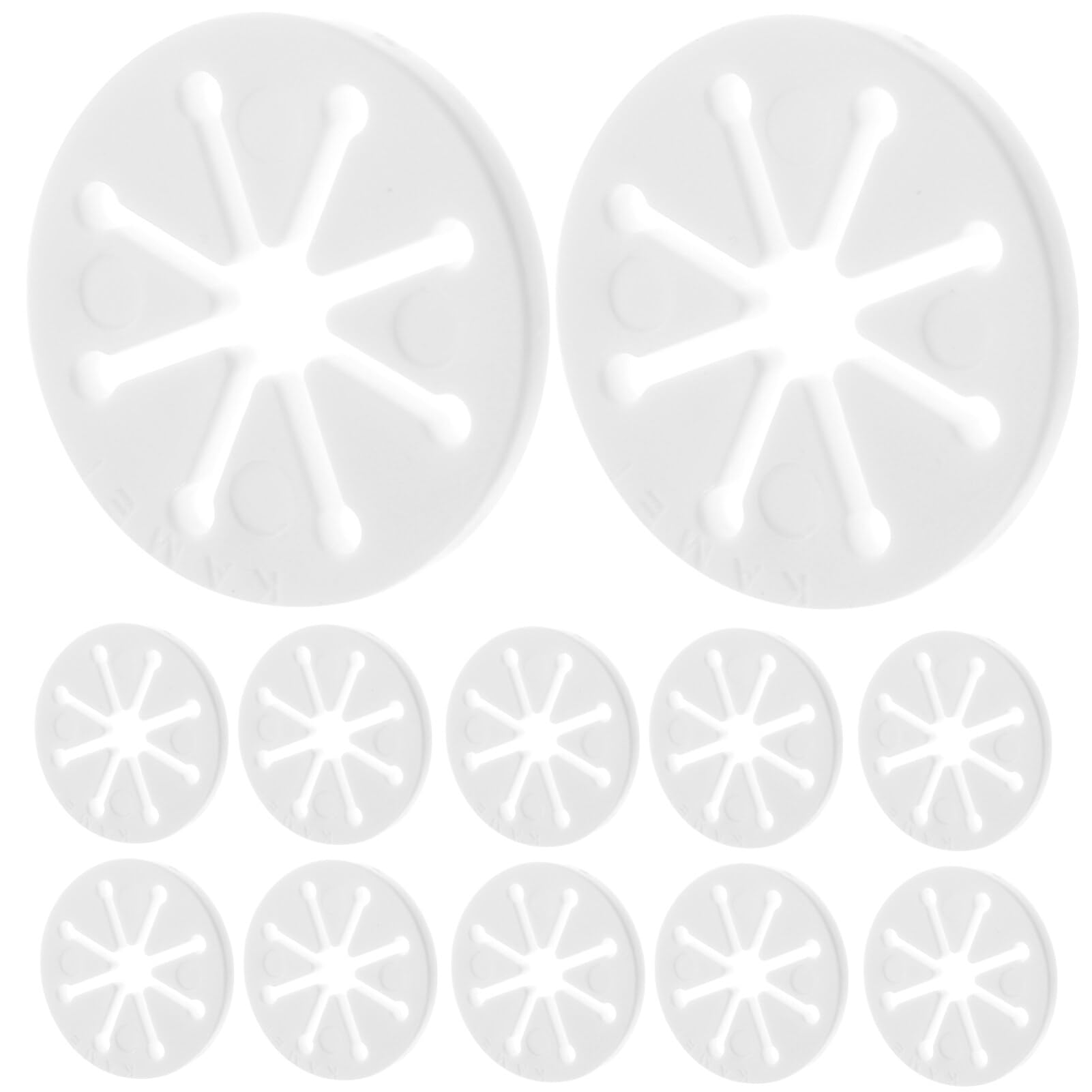 Cabilock Clothes Hanger Organizer 28pcs Sock Holder Ring Clip Locks Sock Organizers Drawer Dividers