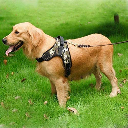 PSK PET MART Dog Reflective Vest Harness with Adjustable Strap - No More Pulling Vest for Outdoor Walking Dogs and Puppies (Camouflage Army) - Large (B0BJZMXCQN) Amazon Price History, Amazon Price Tracker