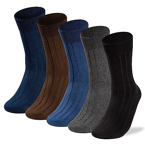 Supersox Formal/Office Calf Socks for Men Combo, Made With Breath...