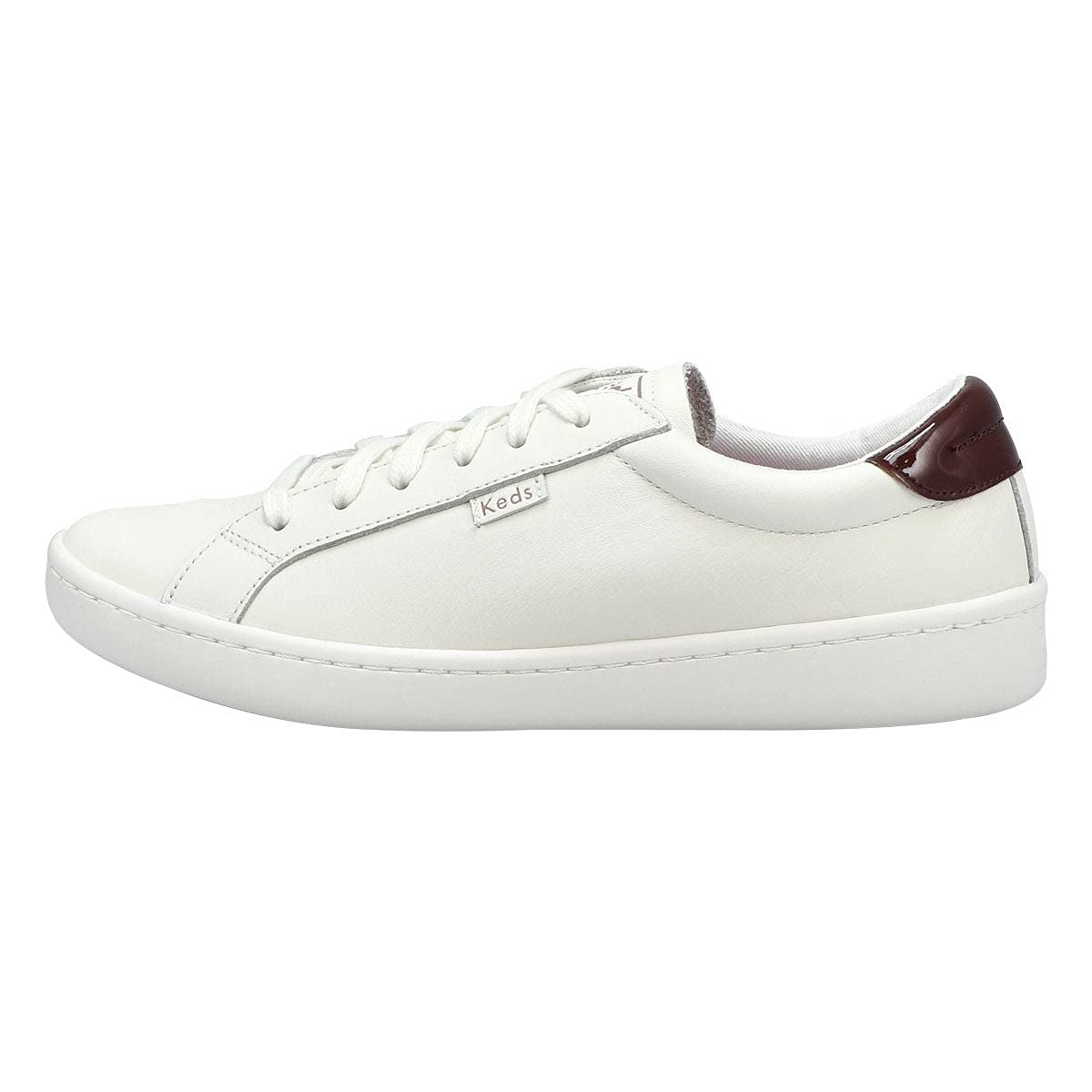 KedsWomens Ace Lace Up Sneakers Shoes Casual - White