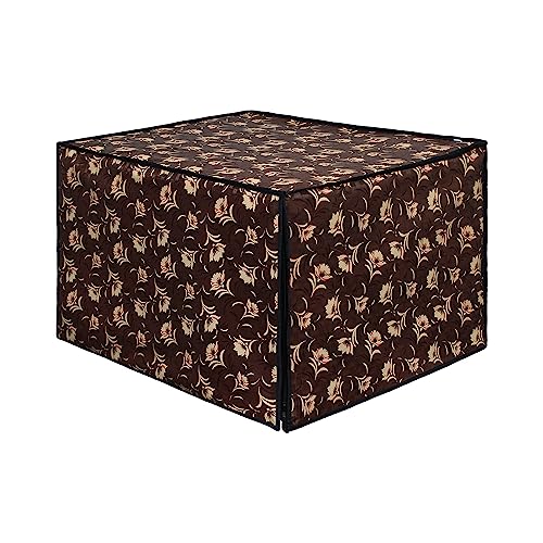 Image of DREAM KING Stylish Design & Printed Microwave Oven Cover Full Closure | waterproof & Dustproof Oven Cover Suitable for All Models - Multicolour SA36