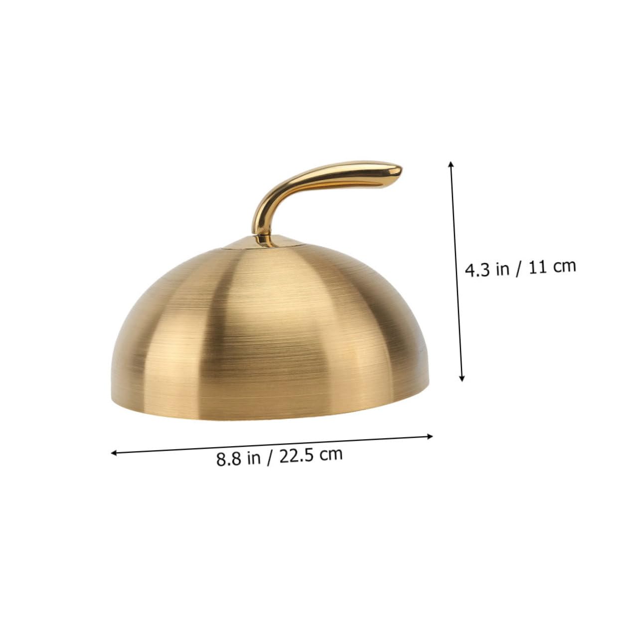 RORPOIR Stainless Steel Steak Cover Food Dome Cover for Dinner Plates Splatter Protector Cheese Dome Cooking Splatter Guard