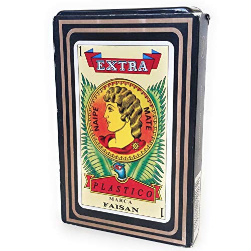 Spanish Playing Cards, Barajas Espanolas, Red Color, Color Rojo Faisan #TOP1