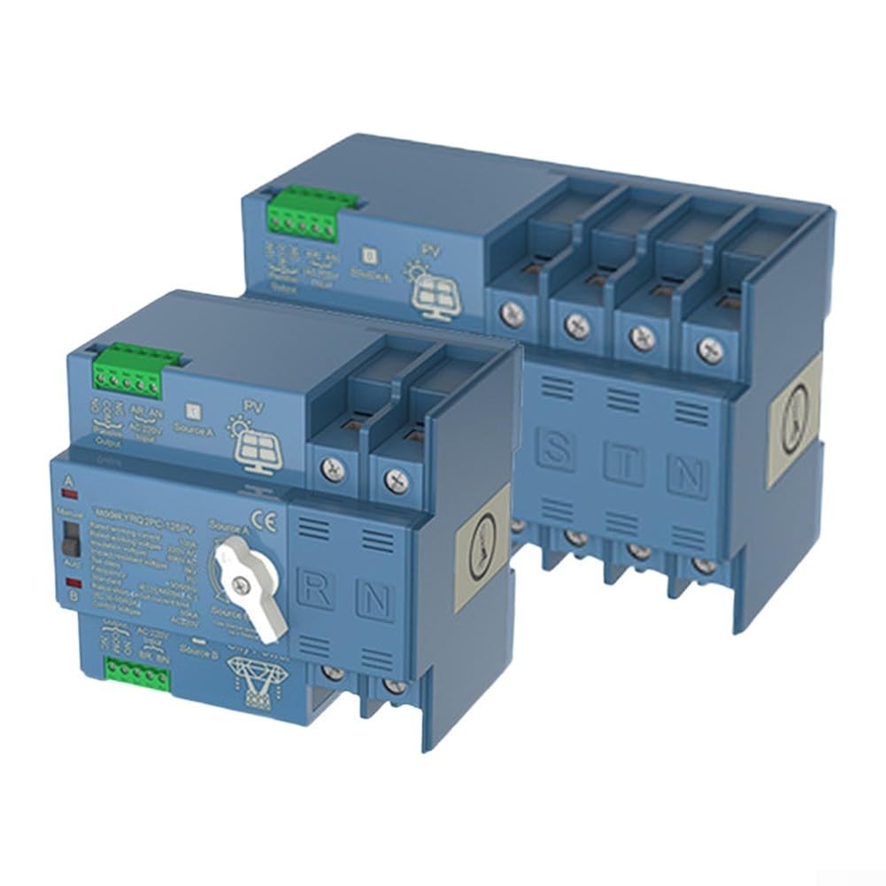 Commutatore automatico di trasferimento 4P 63A-125A Dual Power PC Class per