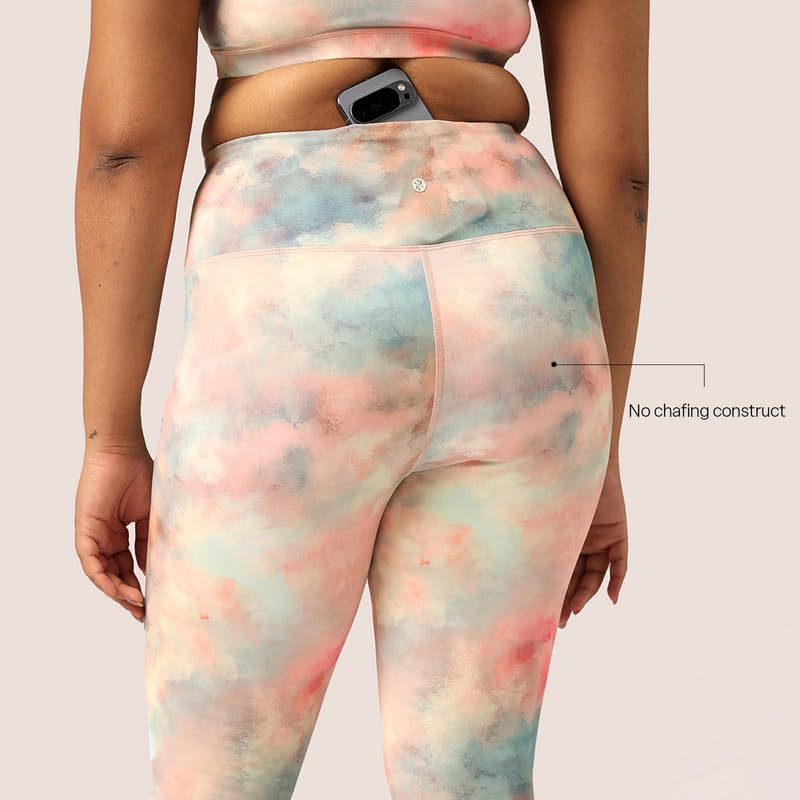 Image of BlissClub The Ultimate Leggings Lite, Ankle Length Tights for Women for Gym, Yoga and Workout with High Waist, Regular (for Women Upto 5'4)