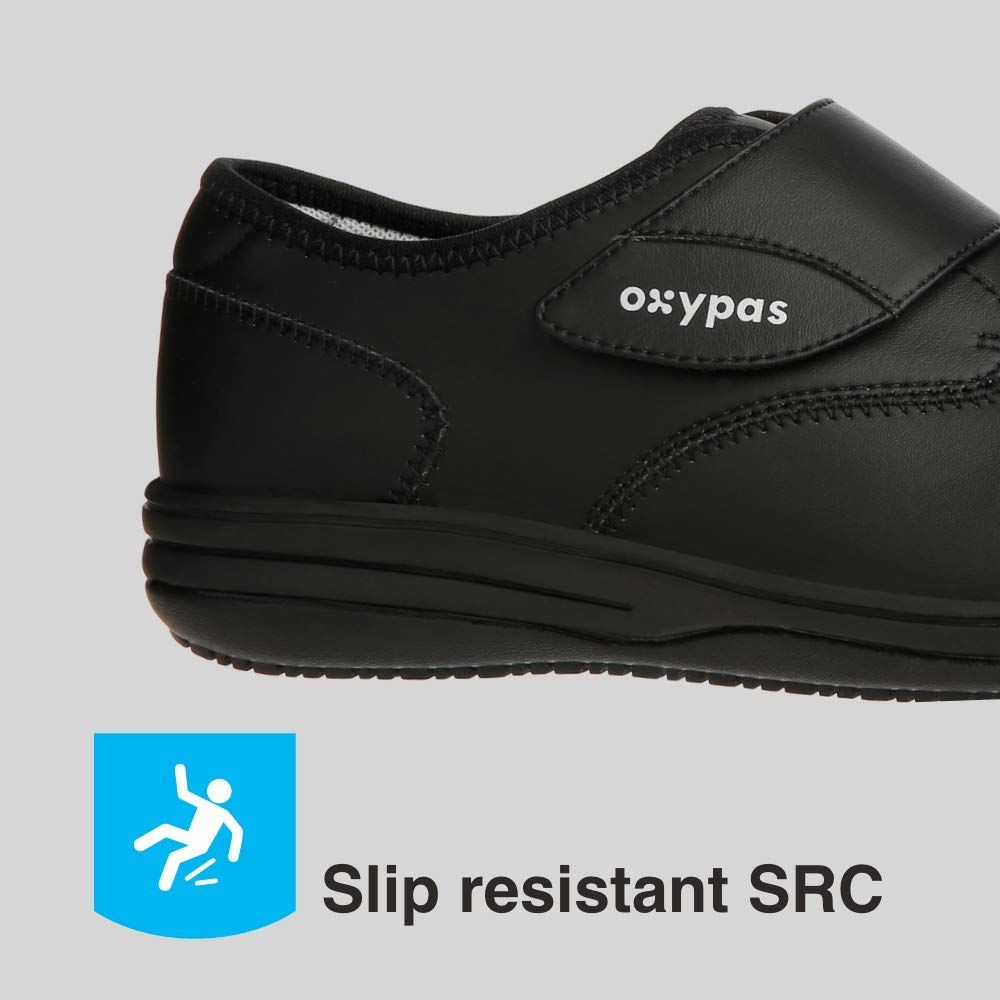 Oxypas Medilogic Emily Slip-resistant, Antistatic Nursing Shoe, Black (Blk), 7 UK (41 EU)