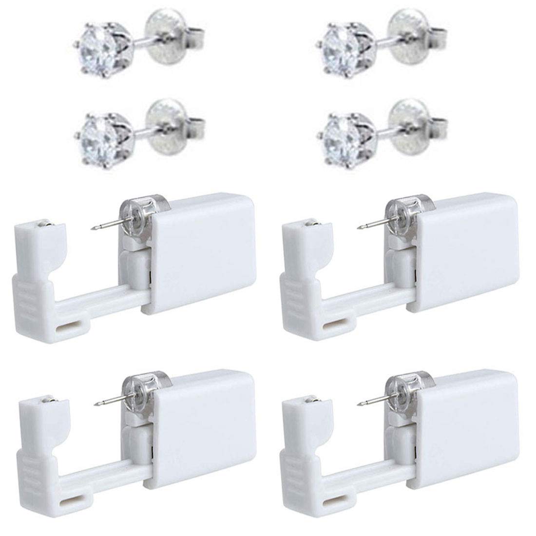 Buy 4 Pack Self Ear Piercing Disposable Self Ear Piercing Kit Safety