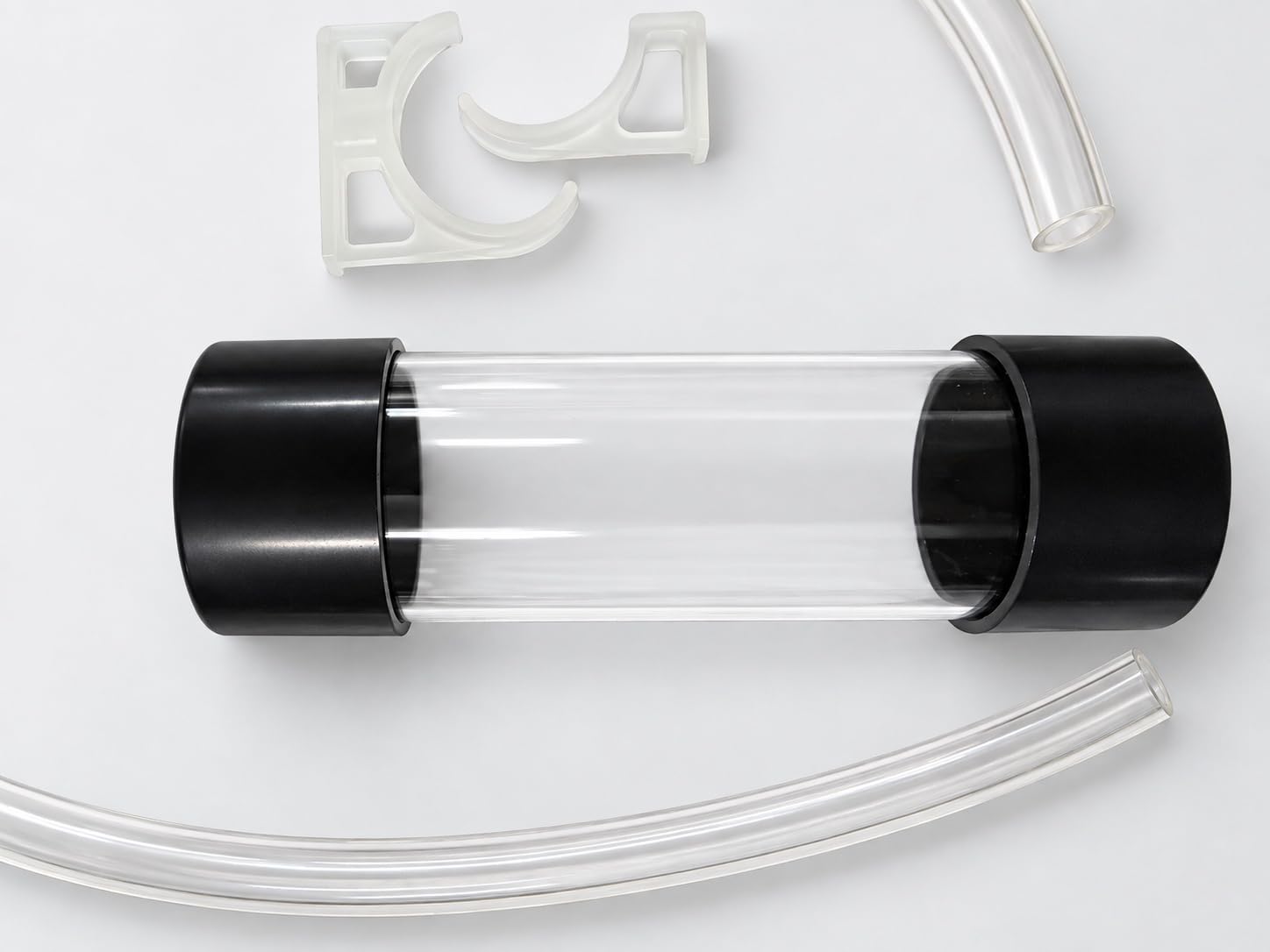 Freeze. DIY Custom Wasserkühlungs-Set 3 für PC, 240 mm Radiator, CPU- und GPU-Wasserblock, 2 Lüfter, Premium-Pumpe, Ausgleichsbehälter und Soft-Tubes