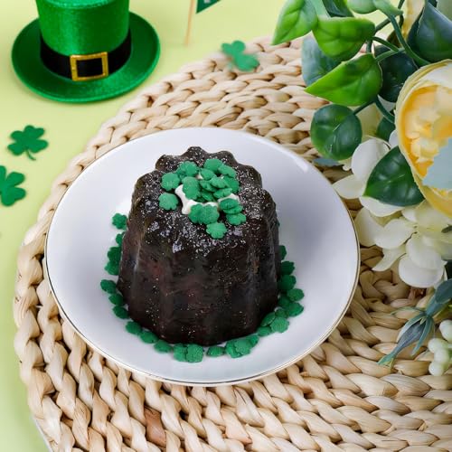 Image of Shamrock Sprinkles, St. Patrick's Day Green Sprinkles for Cake Decorating