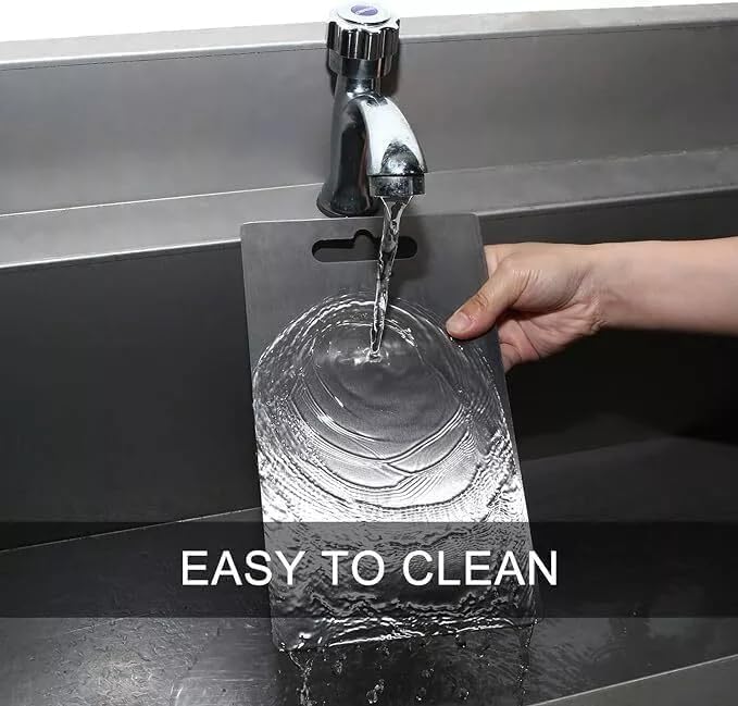 Tabla de Cortar de Titanio, Resistente a Cuchillos, para Cocina (3 Unidades) miniatura 5