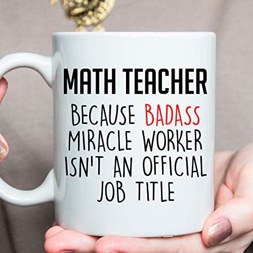 Math Teacher Mug, Math Teacher Gift Ideas, Math Teacher Present, Math Teacher Cup