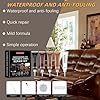 Jughozu Leather Repair Kit for Furniture, Sofa, Jacket, Car Seats & Purse, Vinyl Repair Kit with Easy Instructions. Fix Tears, Scratches, Holes & Peeling on Genuine, Faux, Bonded.(Brown) #4
