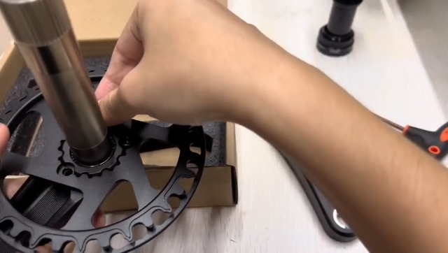 こども用　キッズ　クランク　140mm GOLDIX 子供自転車クランクセット 110/127/140/150/155/160
