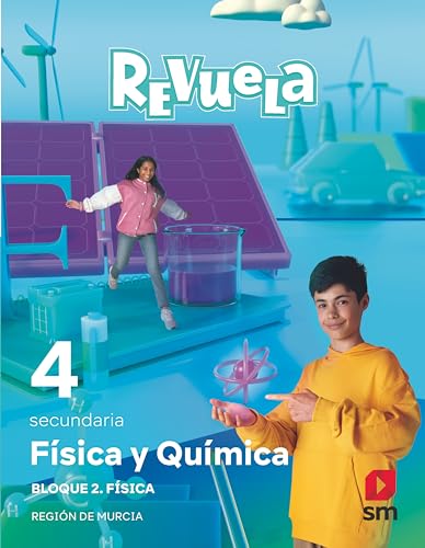 Portada de Fisica y Quimica 4º ESO Bloques Ed 2023 Murcia