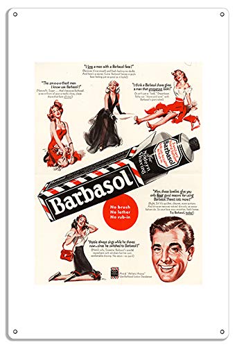 Shave Cream Nostalgic Ad 12×18 .040 Aluminum Reproduction Sign