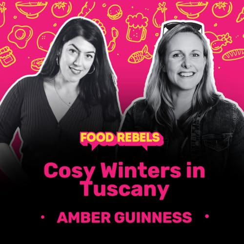 『Cosy Winters in Tuscany with Amber Guinness』のカバーアート