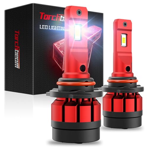 Image of Torchbeam 90 05 LED Fog Light Bulbs, 65000LM Bright Upgrade, 6500K Cool White, 3-MIN Plug-N-Play, Pack of 2