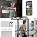 HZZADZXW Silicone Suction Phone Case Mount - Universal Compatibility for iPhone & Android Devices - Hands-Free Accessory for Selfies & Tiktok Videos - Fun Fidget Toy Gift-Clear