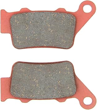 1 pair Motorbike Rear Ceramic Organic Brake Pads for Yamaha XC 155 F/G SMAX 2015-2016