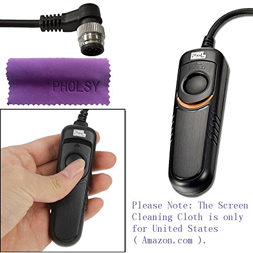 Pixel Remote Commander Shutter Release Cable DC0 for Nikon Fujifilm Kodak Cameras