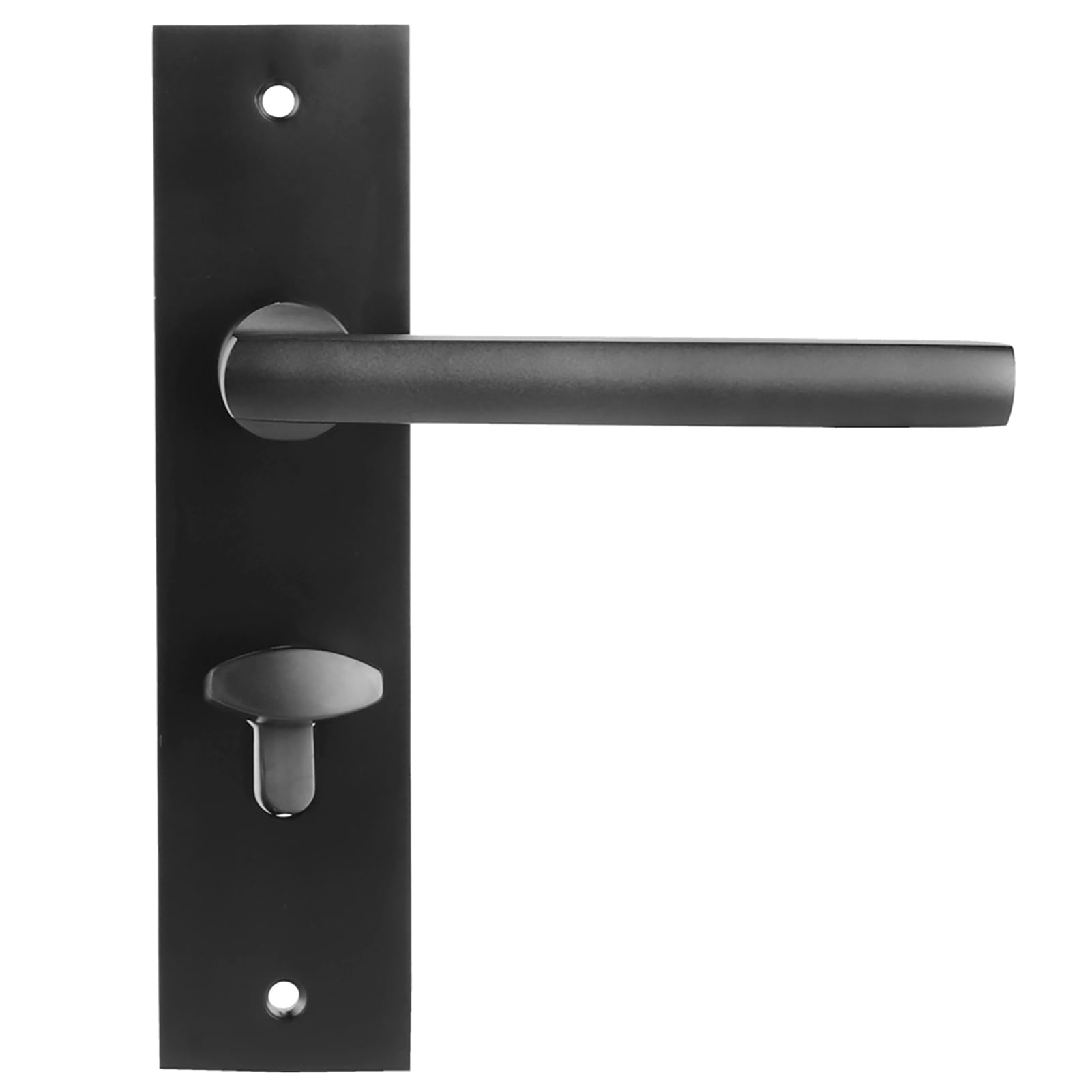 Zestaw zamków do drzwi wewnętrznych SustVita zawierający dzielony cylinder zamka i ergonomiczny uchwyt, w pełni drewniany zestaw klamek do drzwi do pomieszczeń mieszkalnych lub