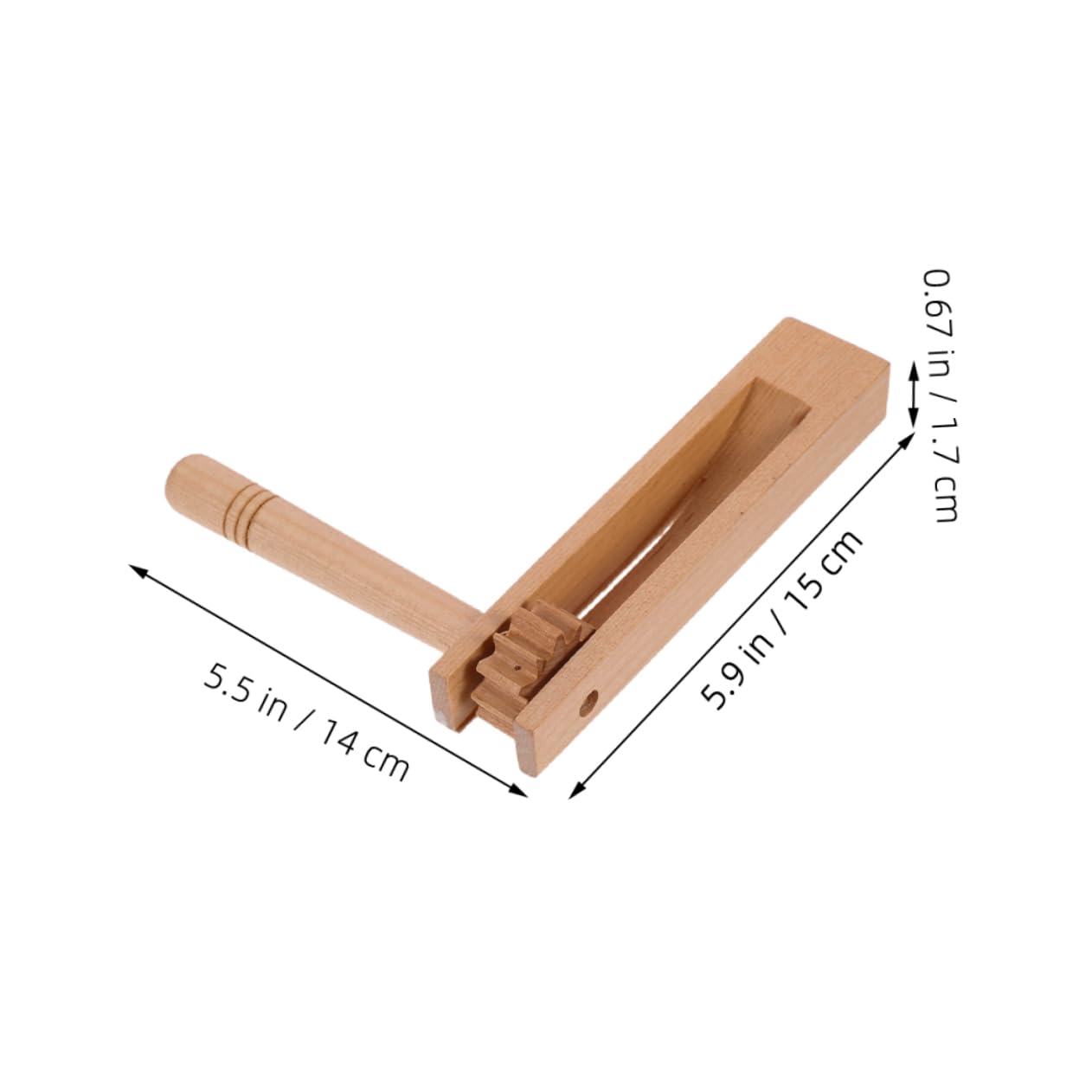 Classic World Wooden Castanettes, 2pcs.