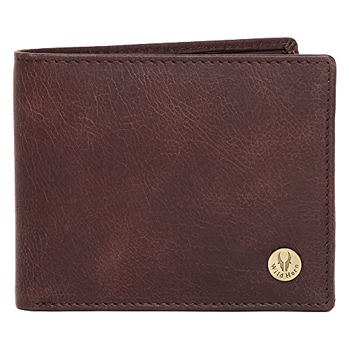 Image of WildHorn Leather Gift Hamper Wallet for Men,Black