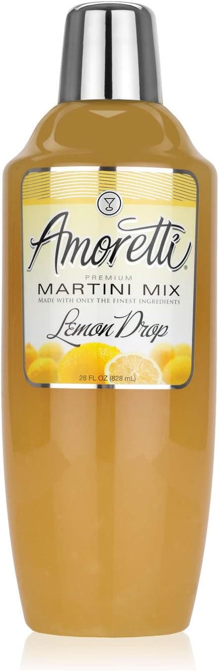 Amoretti Premium Martini Cocktail Mix, Lemon Drop, 28 Ounce