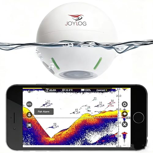 Wireless Bluetooth Fish Finder with 3D Depth Maps