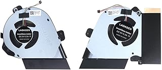 Ventilador de refrigeración de repuesto para ASUS ROG Zephyrus G GA502DU GA502DU-PB73 G15 GA502I GA502IU GA502IV4900 GA502IV4800 FM6D DFS5K12115491P FM6F DFSK122222, 04363C DC 5V 0.5A (4 pines 4 cables)