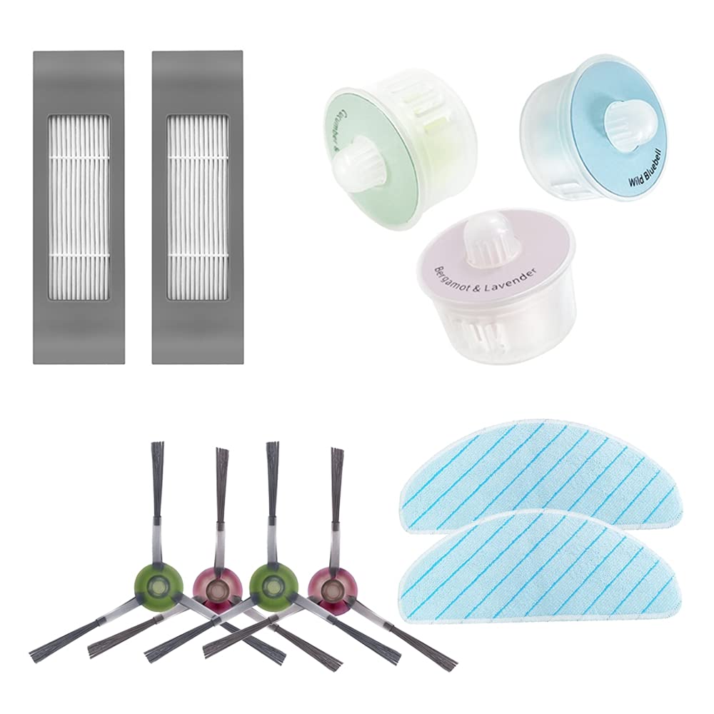 Flpeekash Mop Cloth Filter Air Freshener Indoor Fragrance For Ecovacs Deebot T9 Max T9 Power T9 Aivi Fragrance Air Freshener