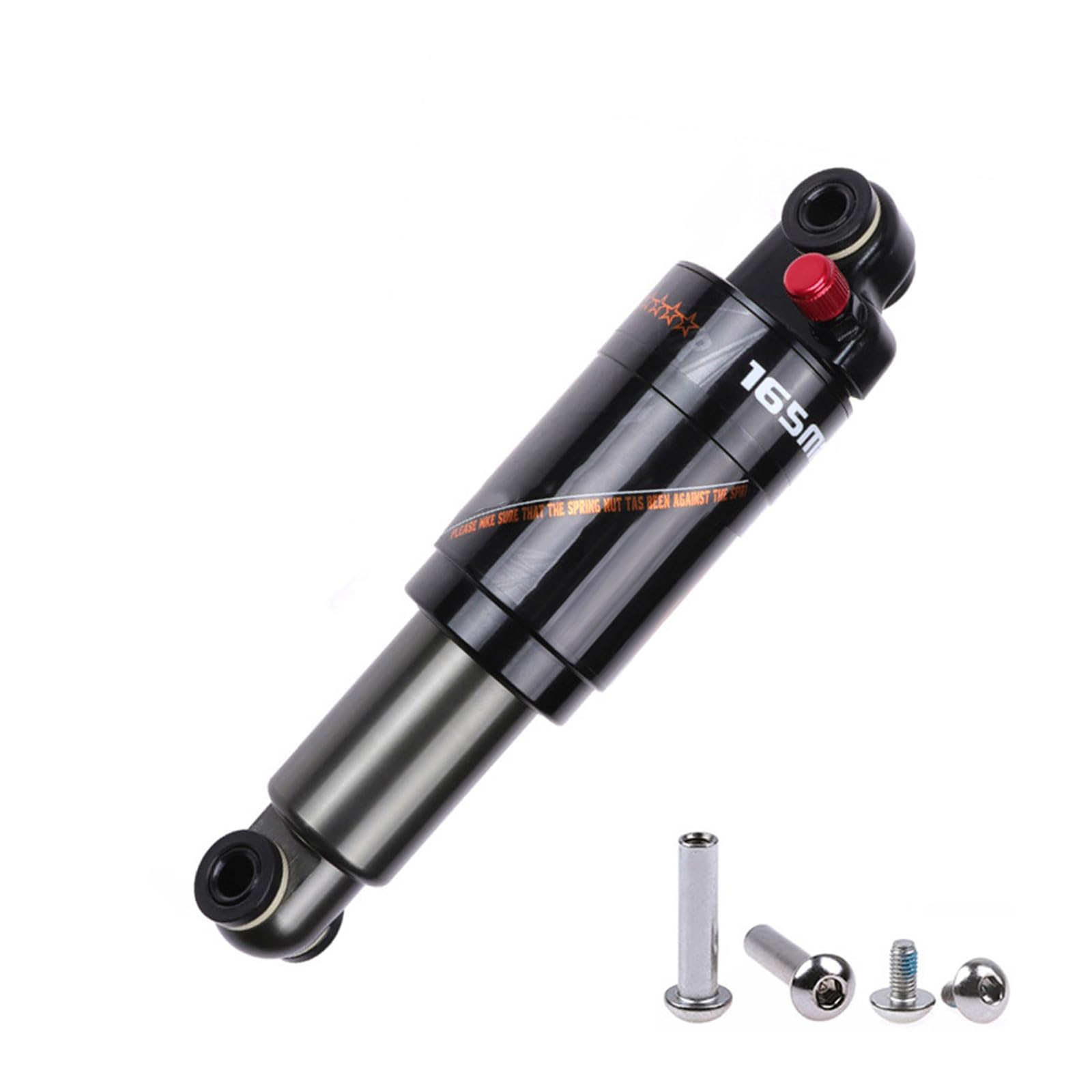 QIEIEI Mountain Bike Air Shock Absorbers Folding Bicycles Rear Shock Air Pressure Rear Shock Absorbers Cycling Part Enduring