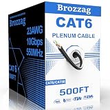 Brozzag Cat6 Plenum 500ft