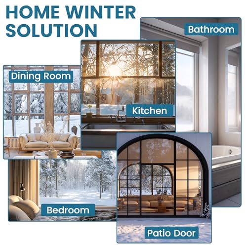 Ventana Aislante Invierno 48 pulg x 30 pies Plástico EVA miniatura 6