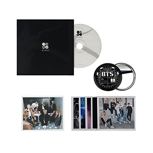 BTS 2nd Album - Wings [ G ver. ] CD + Photobook + Photocard + FREE GIFT / K-POP Sealed