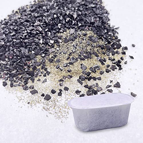 Advanced Replacement Water Filter Cartridges for Mr. Coffee Easy Measure and Dishwashable 12-Cup Coffee Makers, 2-step Advanced Filtration System with Activated Carbon and ion Exchange Resin (12 Pack)