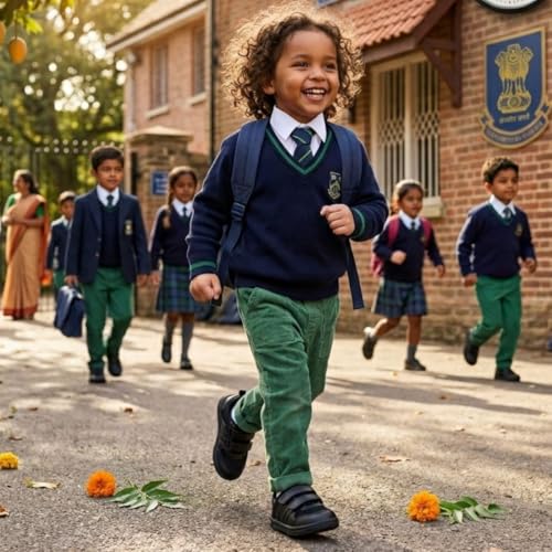 Image of Myau Brand School Shoes - Comfort, Durability, and Style for Every School Day.