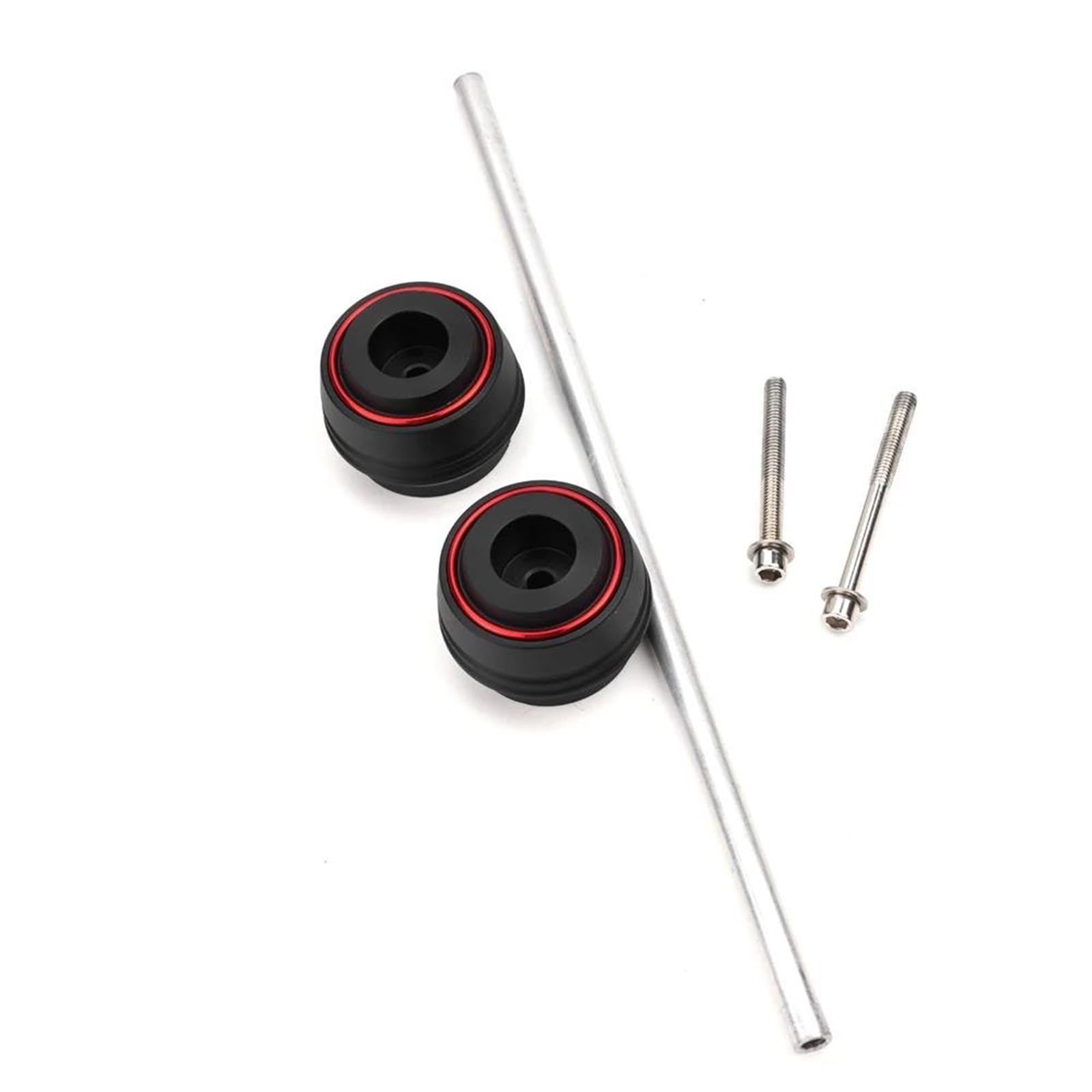 Protezione Anticaduta Per Forcella Anteriore E Posteriore Per Motocicletta Per YAMAHA MT09 MT-09 SP MT 09 2024 2025 Moto Tamponi Ruota Forcella Asse Anteriore e Poste(Blu,Anteriore Posteriore)