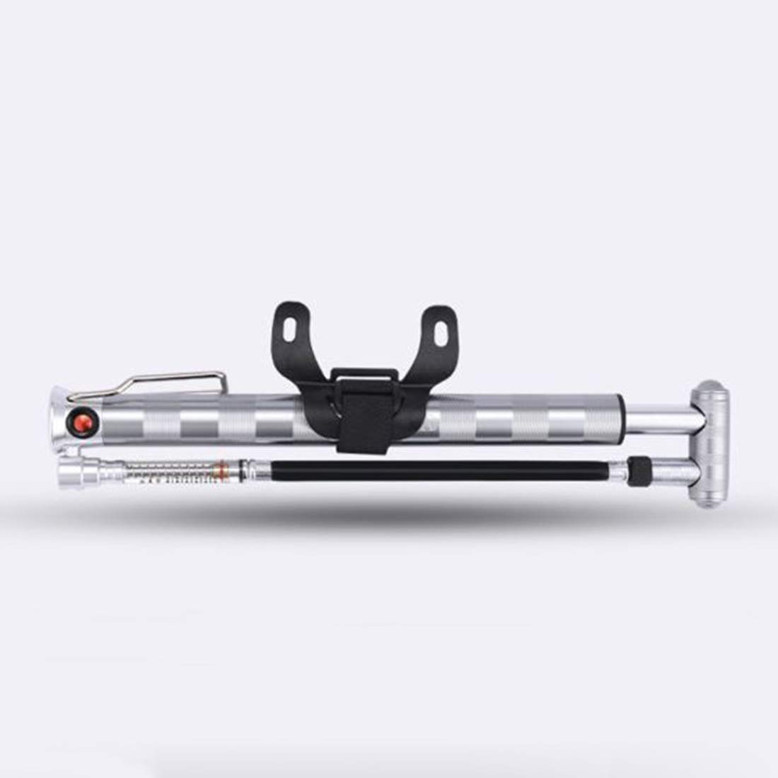 Fahrradpumpe Fahrrad-Fahrrad Minipumpe Tragbare Boden Externe Manometer Inflator Hohe Qualität Externe Manometer Fahrradpumpe
