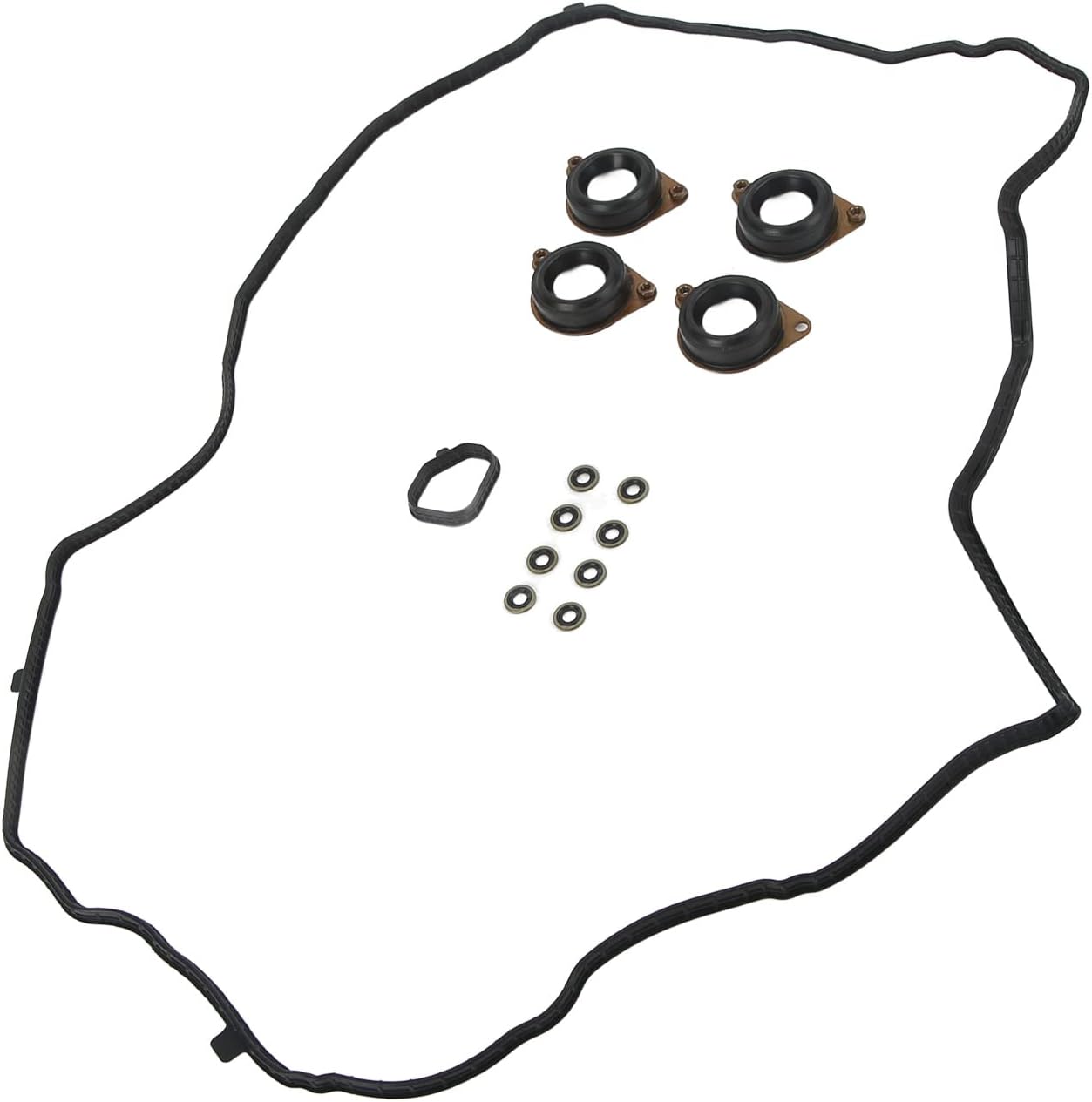 Valve cover gasket kit, rubber engine Valve cover gasket