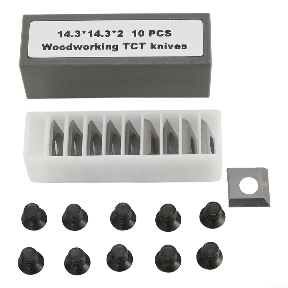Hartmetall-Einsätze, Wendeschneidplatten, 14,3 mm Hartmetall-Schneideinsatz 25-499 für 25-130h, 20-600h, 25-131h 40700H-CT