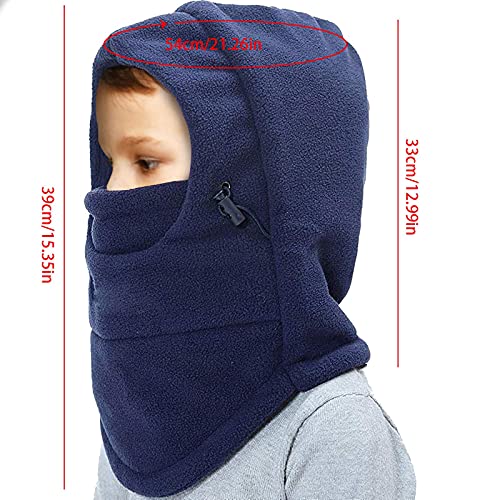 Balaclava Infantil | esqui para criança - Máscara facial balaclava infantil, chapéu inverno lã laváv