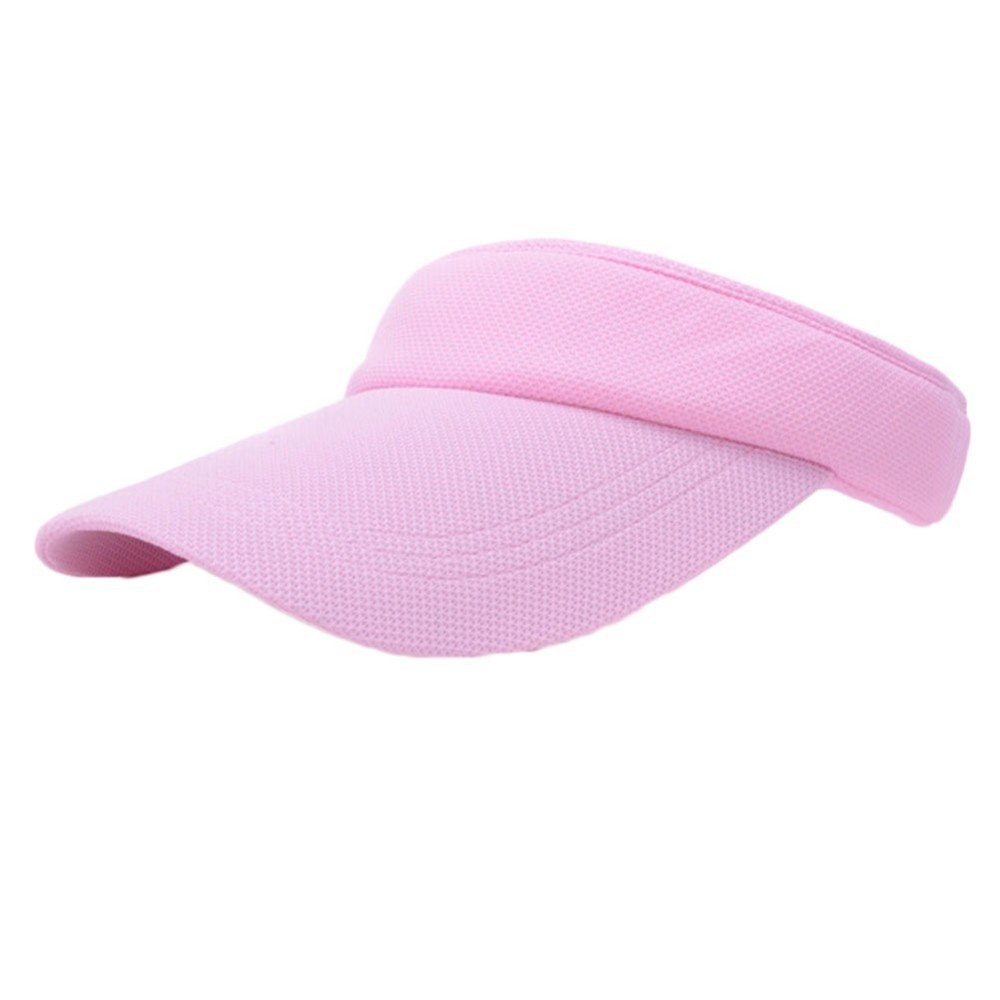Fashion Adjustable Solid Sun Visor Hat Sport Golf Tennis Baseball Caps