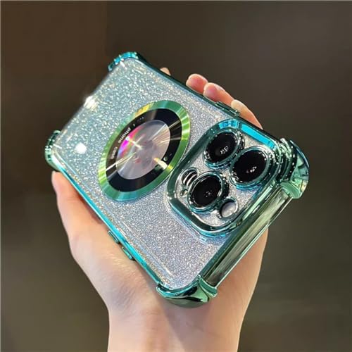 Étui magnétique de luxe pour iPhone 11 à 15 Pro Max